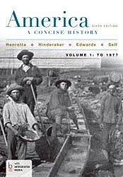 America: A Concise History Volume 1