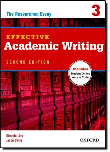 Effective Academic Writing Student Book 3