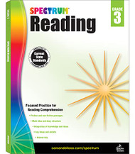 Spectrum Reading Workbook Grade 3