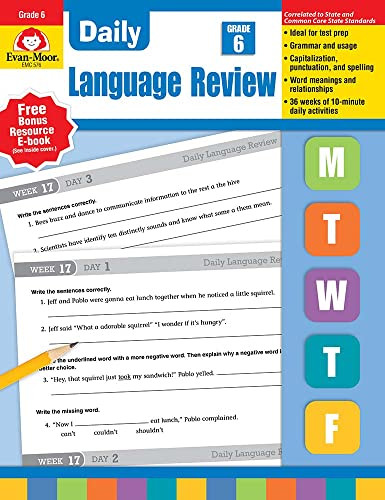 Daily Language Review Grade 6