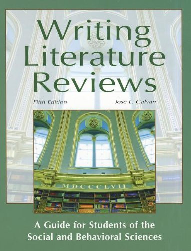 Writing Literature Reviews