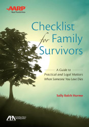 ABA/AARP Checklist for Family Survivors