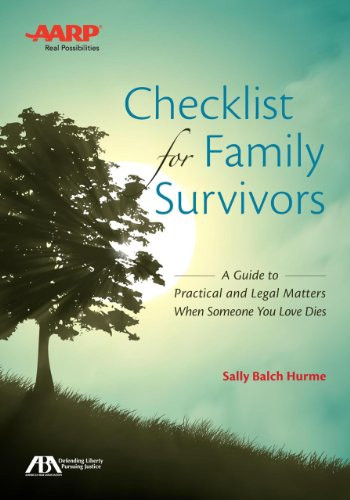 ABA/AARP Checklist for Family Survivors