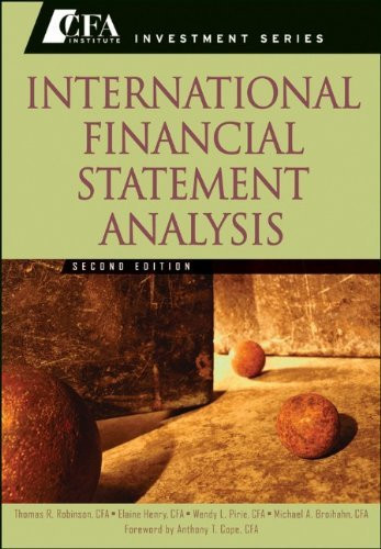 International Financial Statement Analysis