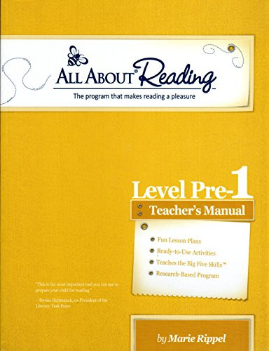 All About Reading Level Pre-reading