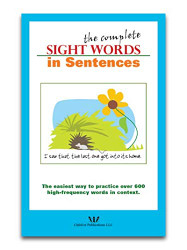 Complete Sight Words in Sentences