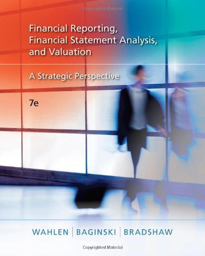 Financial Reporting Financial Statement Analysis And Valuation