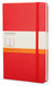 Moleskine Classic Notebook Large Ruled Red Hard Cover