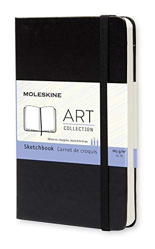 Moleskine Art Plus Sketchbook Pocket Plain Black Hard Cover
