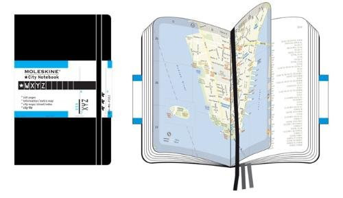 Moleskine City Notebook - New York Pocket Black Hard Cover by Moleskine