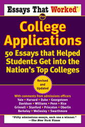 Essays That Worked for College Applications