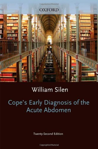 Cope's Early Diagnosis Of The Acute Abdomen