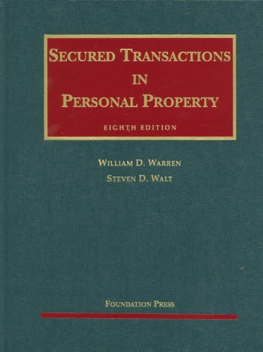 Secured Transactions In Personal Property