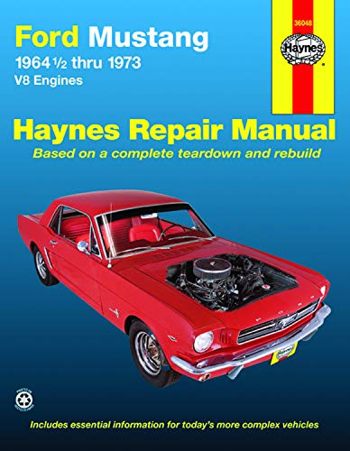 Ford Mustang V8 Automotive Repair Manual: 1964 1/2 Thru 1973