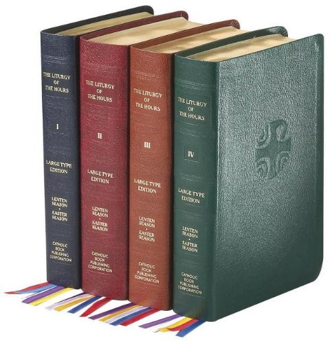 Liturgy of the Hours (Set of 4) Large Print