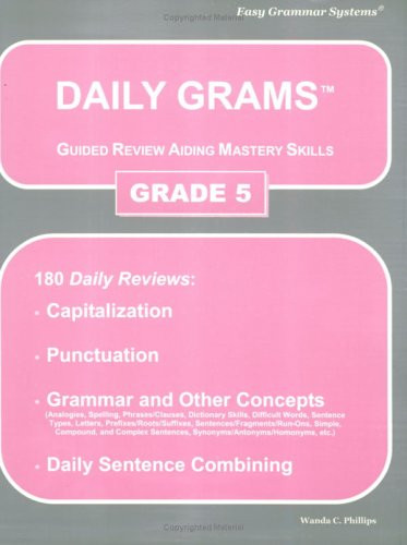 Daily Grams Guided Review Aiding Mastery Skills Grd 5: Grade 5