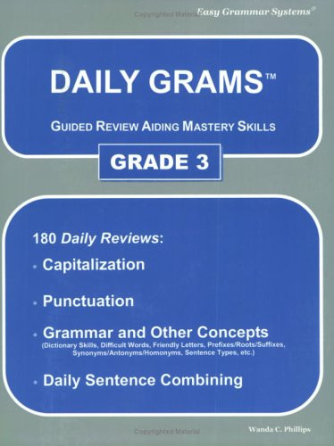 Daily Grams: Guided Review Aiding Mastery Skill Grade 3