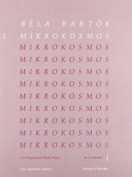 Mikrokosmos Volume 1 Pink: Piano Solo (English French German & Hungarian)