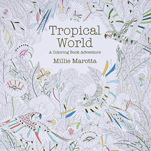 Tropical World: A Coloring Book Adventure