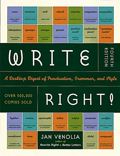 Write Right!: A Desktop Digest of Punctuation Grammar and Style