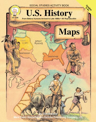 U.S. History Maps Grades 5 - 8