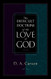 Difficult Doctrine of the Love of God