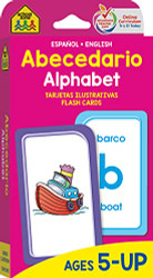 Alphabet Flash Cards - Bilingual