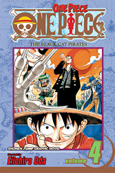 One Piece Vol. 4: The Black Cat Pirates