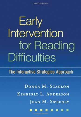 Early Intervention For Reading Difficulties