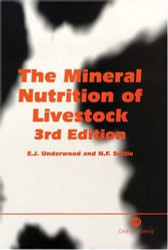 Mineral Nutrition of Livestock
