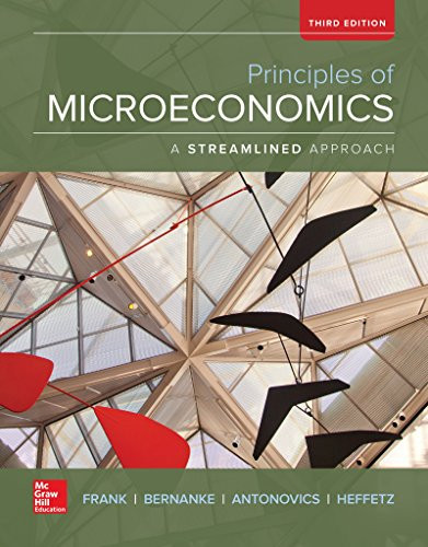 Principles of Microeconomics A Streamlined Approach