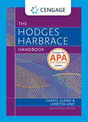 Hodges Harbrace Handbook 2016 MLA Update