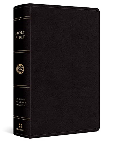 ESV Large Print Personal Size Bible (Black)