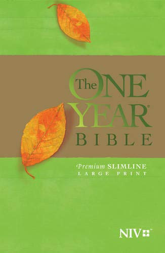 One Year Bible NIV Premium Slimline Large Print edition