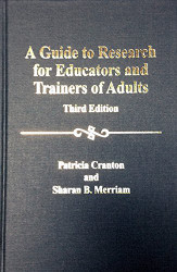 Guide to Research for Educators and Trainers of Adults 3rd ed.