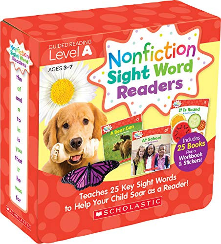 Nonfiction Sight Word Readers Parent Pack Level A