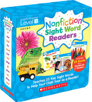 Nonfiction Sight Word Readers Parent Pack Level B