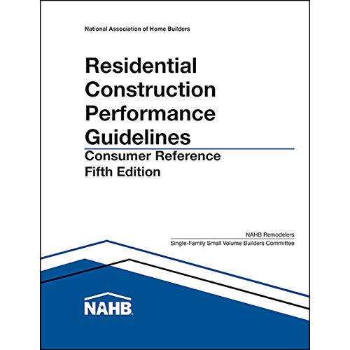 Residential Construction Performance Guidelines Consumer Reference