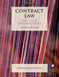 Contract Law: Text Cases and Materials