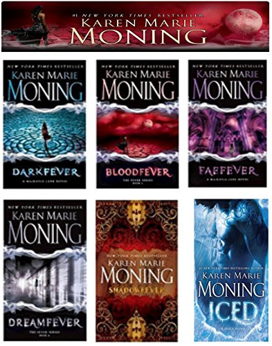 Complete 6-book Karen Marie Moning Fever Series Collection Darkfever