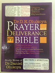 Prayer and Deliverance Bible (Big)