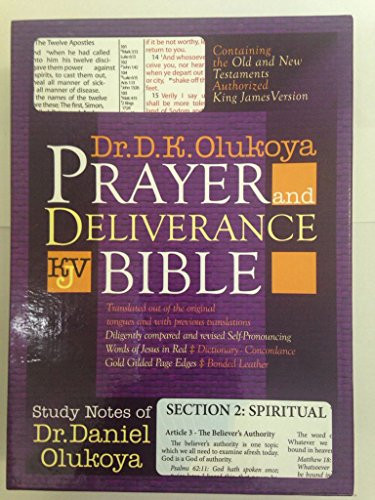 Prayer and Deliverance Bible (Big)