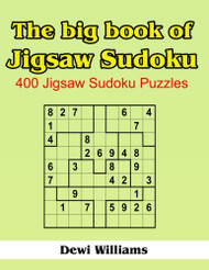 Big Book of Jigsaw Sudoku: 400 Jigsaw Sudoku Puzzles