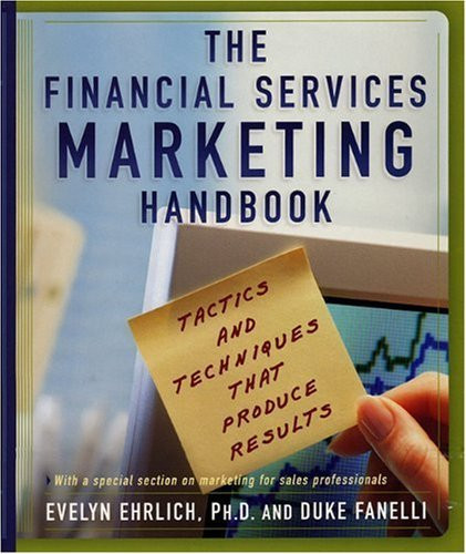 Financial Services Marketing Handbook By Ehrlich