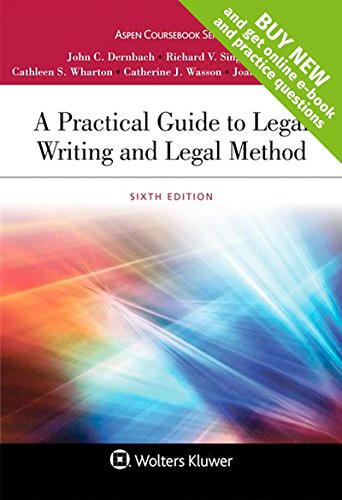 Practical Guide to Legal Writing and Legal Method