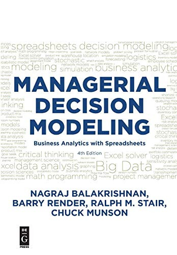 Managerial Decision Modeling