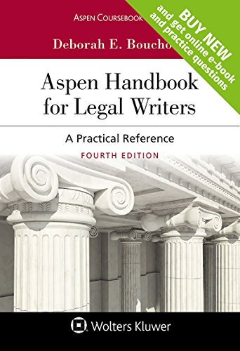 Aspen Handbook for Legal Writers