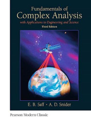 Fundamentals of Complex Analysis: with Applications to Engineering and Science