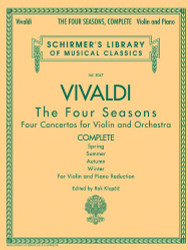Antonio Vivaldi - The Four Seasons Complete: for Violin and Piano Reduction