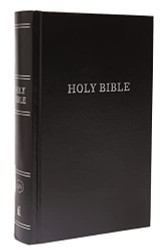 KJV Pew Bible Large PrintBlack Red Letter Edition Comfort Print